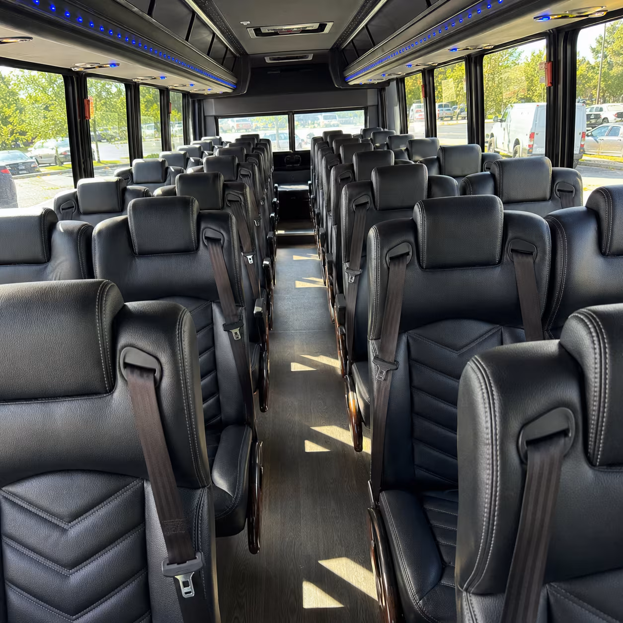 Buffalo Airport Shuttle & Transportation party bus exterior