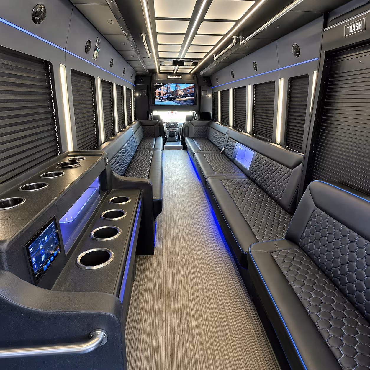 Buffalo Bachelor & Bachelorette Transportation onboard seating