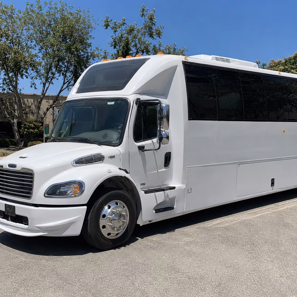 Buffalo Birthday, Sweet 16, & Quinceañera Transportation party bus exterior