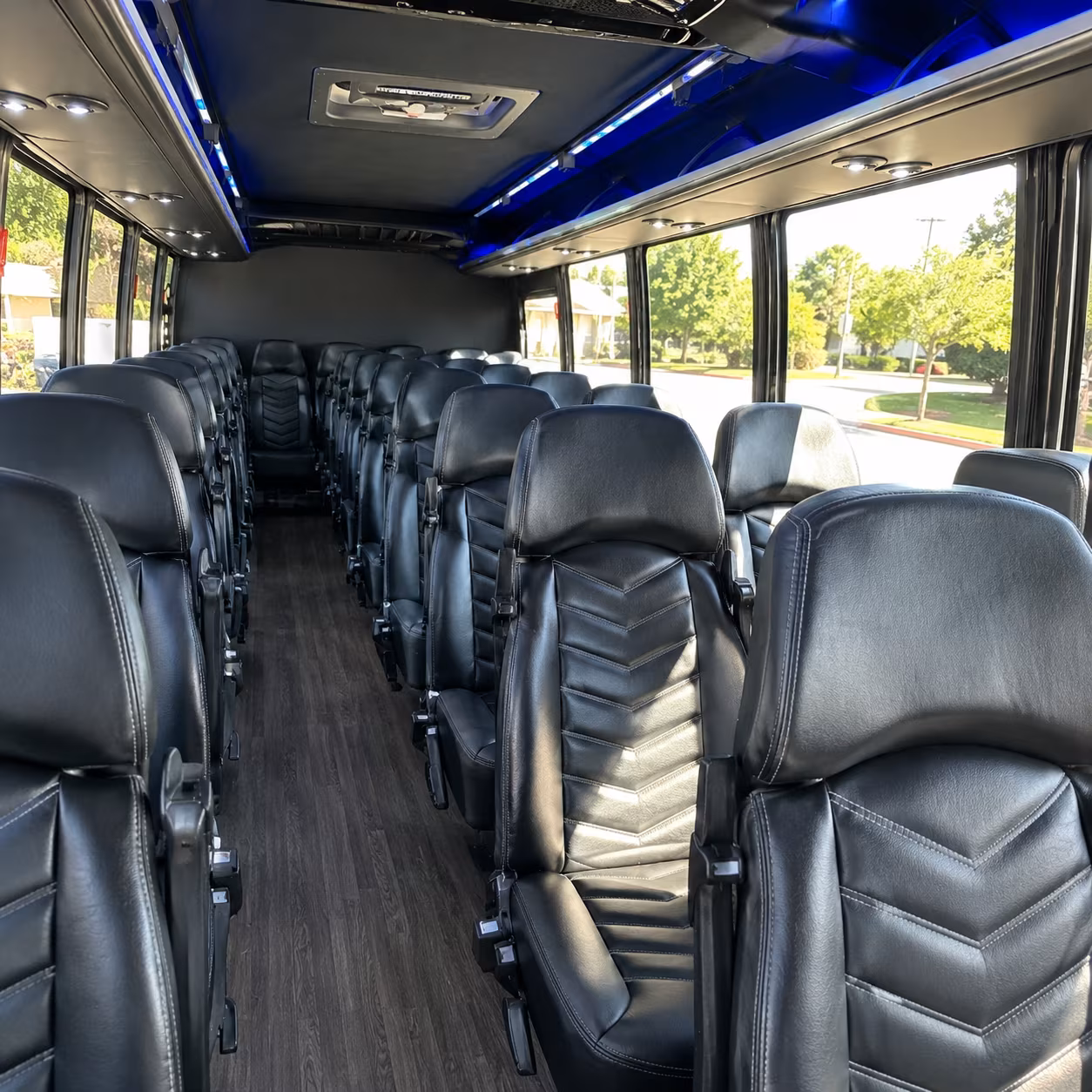 Buffalo Corporate Transportation party bus exterior