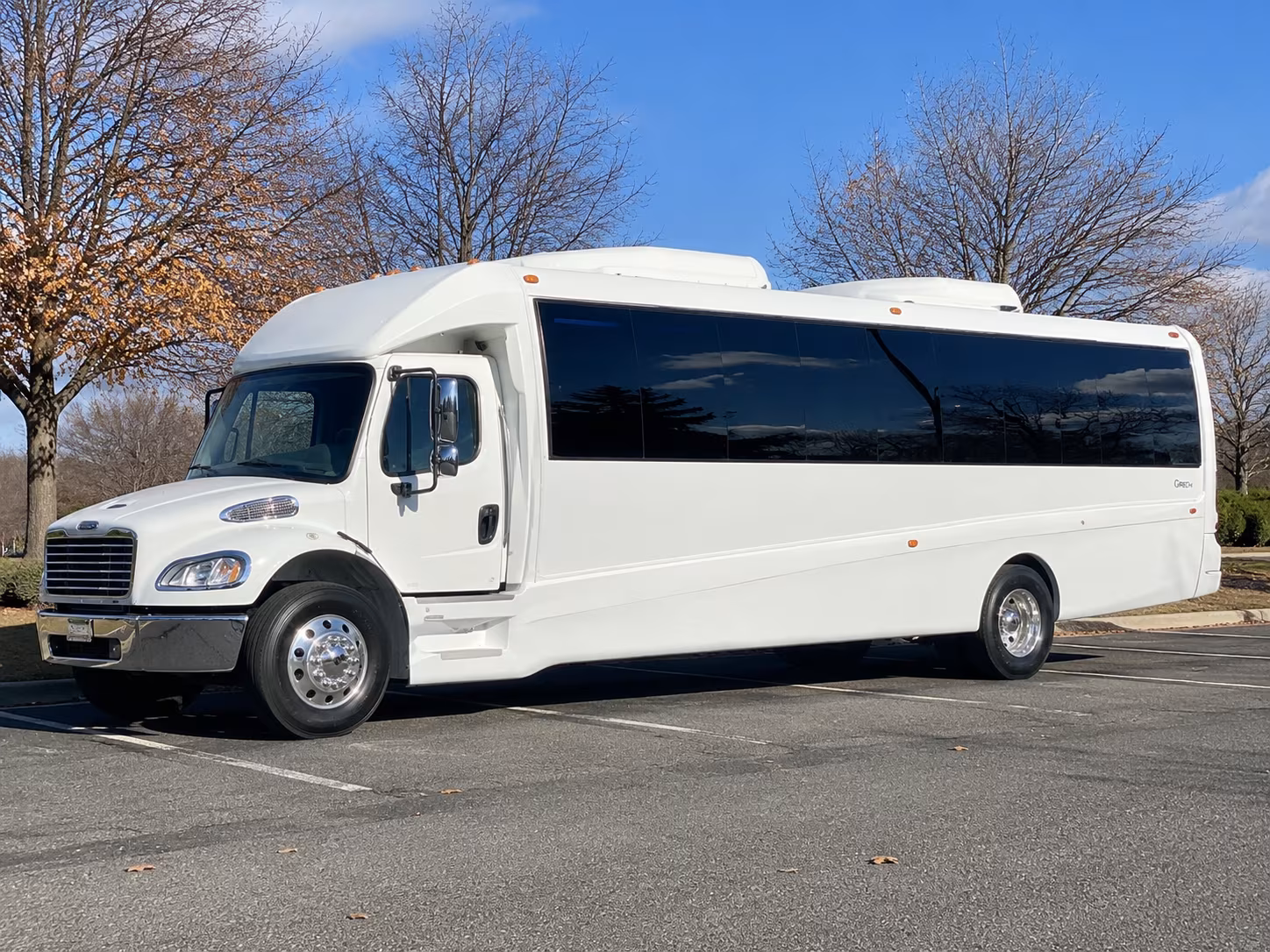 Buffalo Private Event Transportation party bus exterior