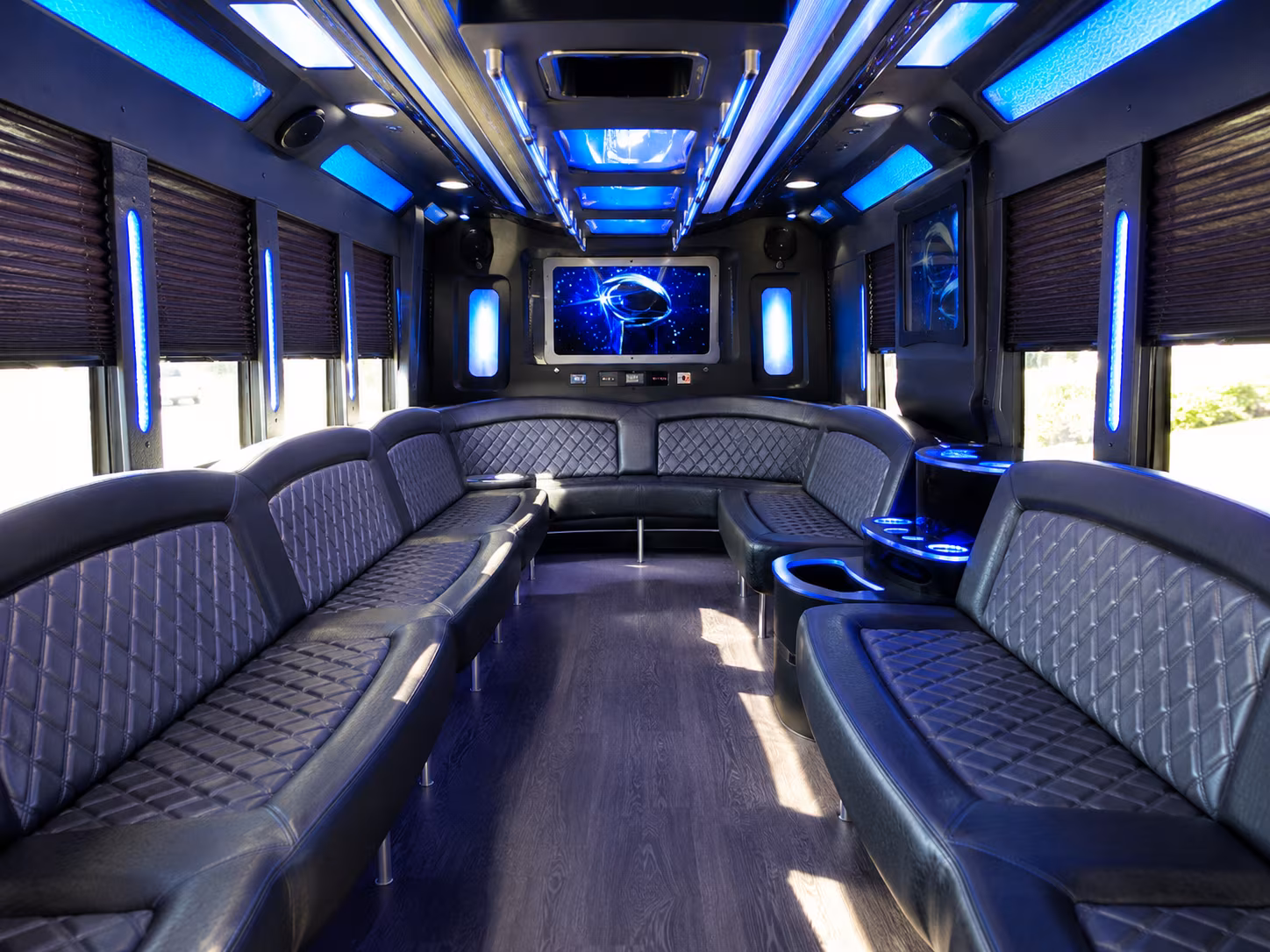 Buffalo Private Event Transportation party bus exterior