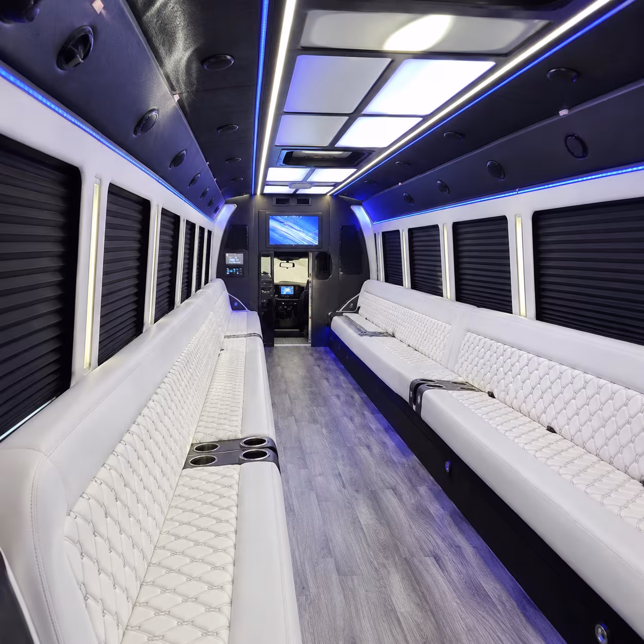 Buffalo Prom & Homecoming Transportation party bus exterior
