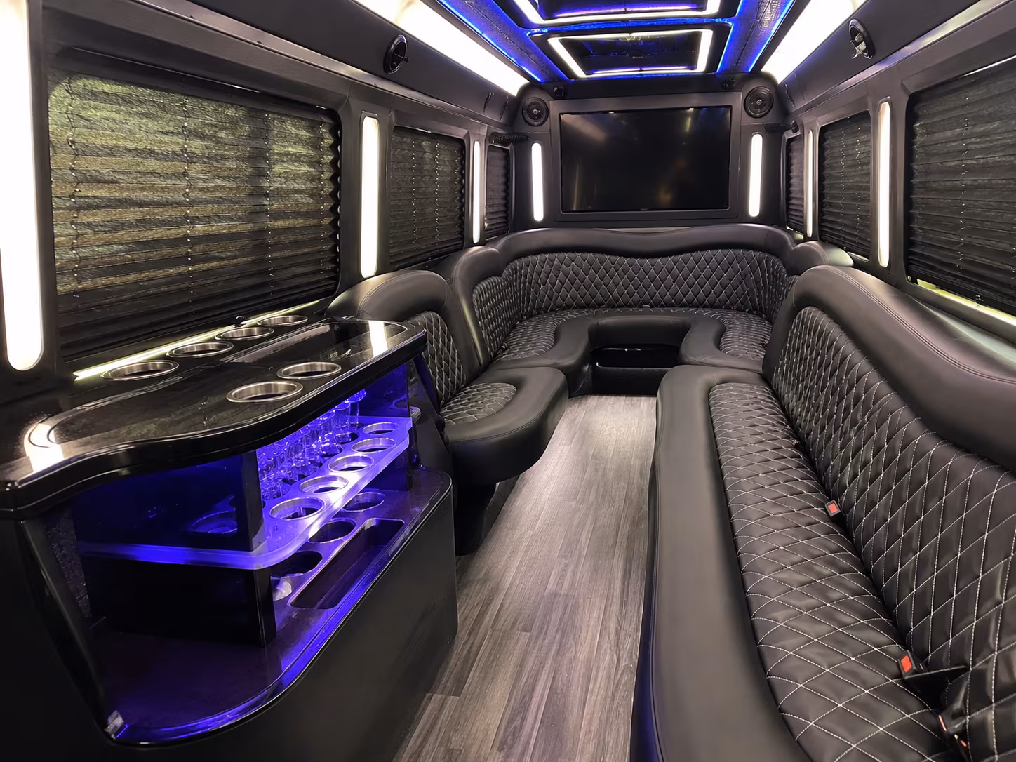 Buffalo Prom & Homecoming Transportation onboard seating