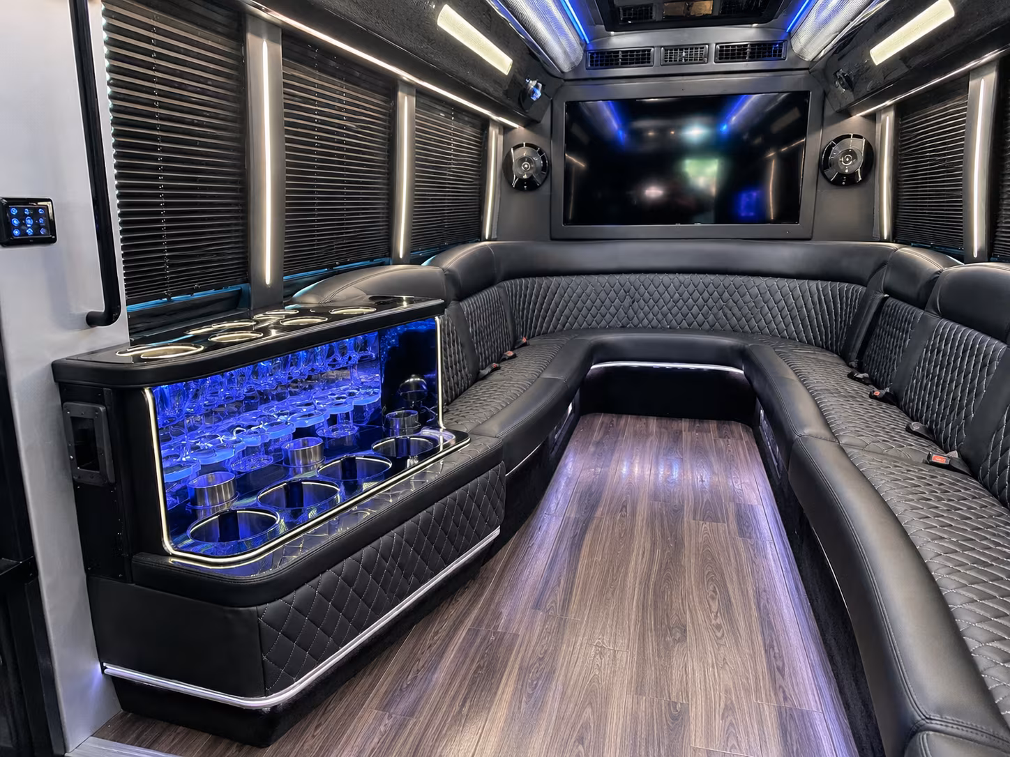 Buffalo Prom & Homecoming Transportation party bus exterior