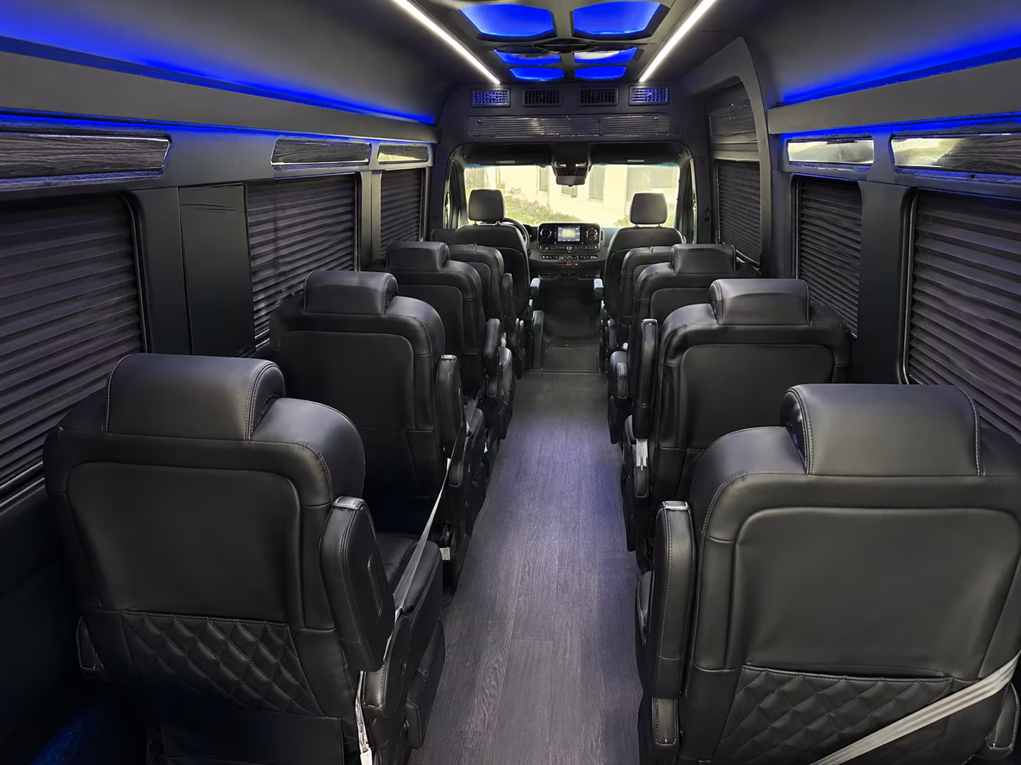 Buffalo School Event Transportation party bus exterior