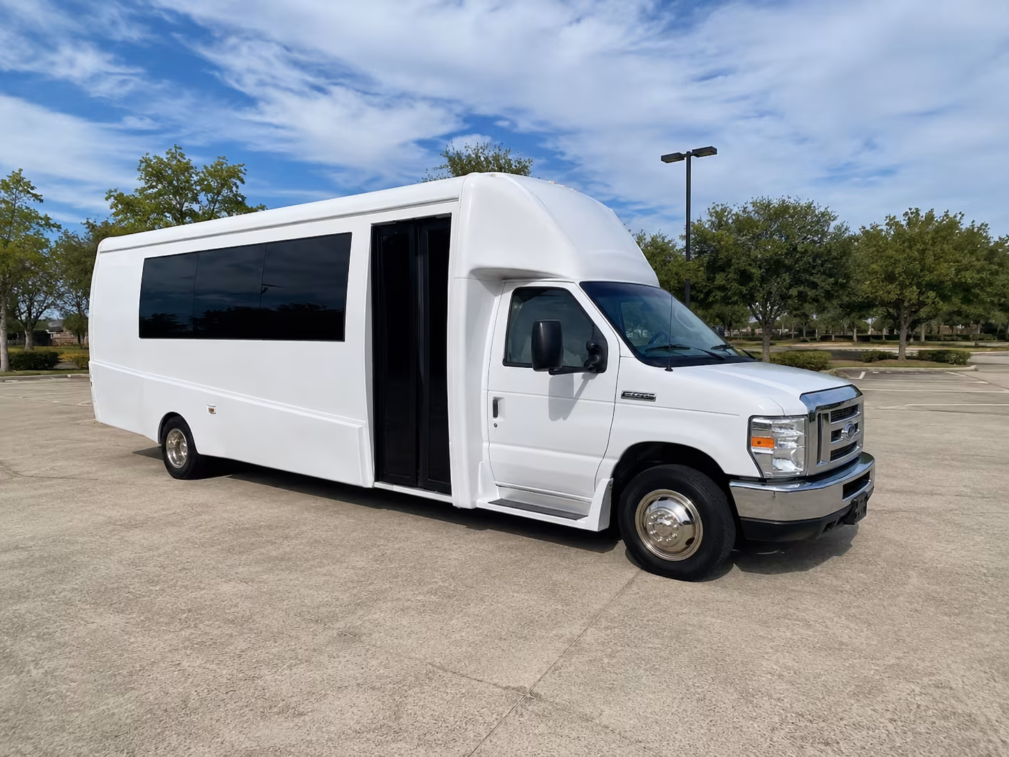 Buffalo Sporting Event Transportation party bus exterior
