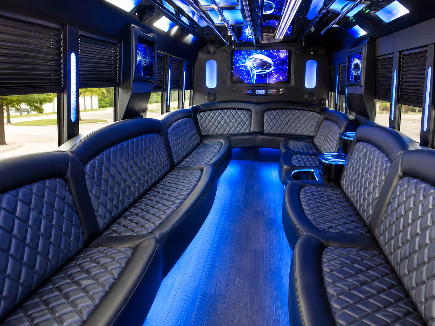 Buffalo Sporting Event Transportation onboard seating