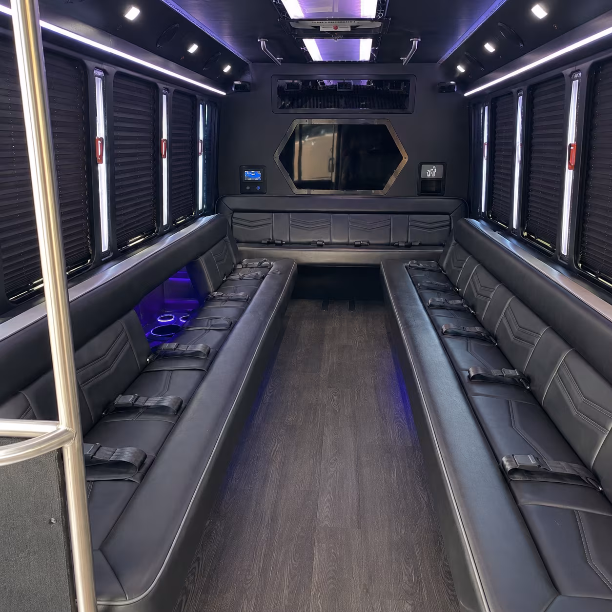 Buffalo Wedding Transportation party bus exterior