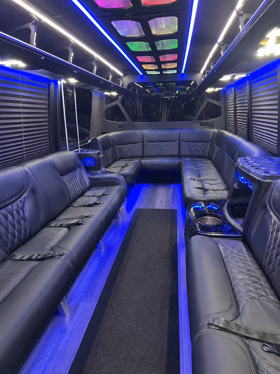 Buffalo Wedding Transportation onboard seating