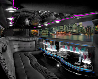 Chrysler 300 Amherst limo interior