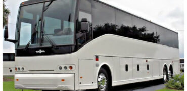 50 passenger charter bus Amherst